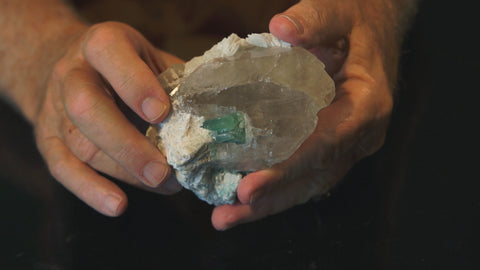 Tourmaline in Quartz from Afghanistan