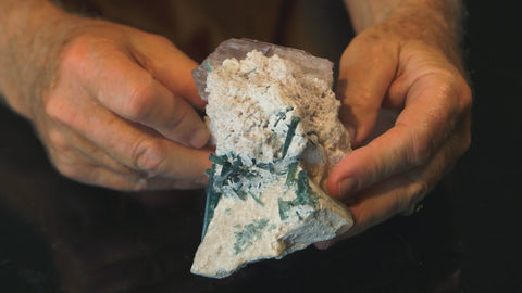 Tourmaline & Kunzite Crystals from Nuristan, Afghanistan