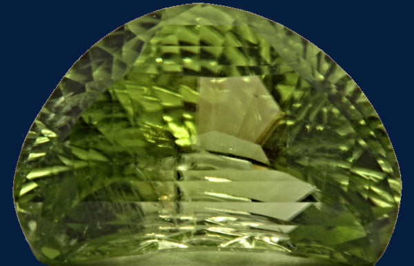 5.54 ct. Peridot, Designer Cut, Larry Winn