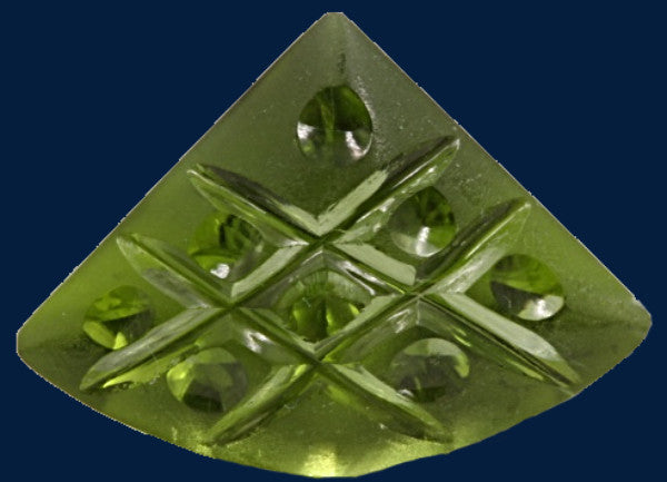 6.14 ct. Peridot, Designer Cut, Larry Winn