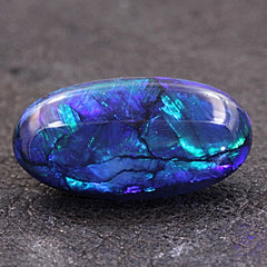 Blue Black Opal Stone 6456  Lightning Ridge Black Opals