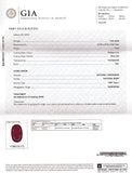 7.60 ct. Ruby, GIA Cert.