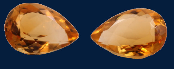 9.95 ct. Citrine (Match Pair)