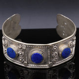 Lapis Lazuli Metal Bracelet