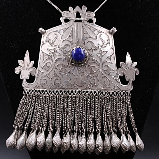Lapis Lazuli "Ismaili" Pendant