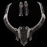 Blue Sapphire Necklace Set