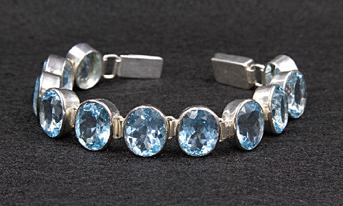 Blue Topaz Bracelet