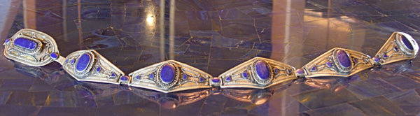 Afghan Lapis Lazuli Belt