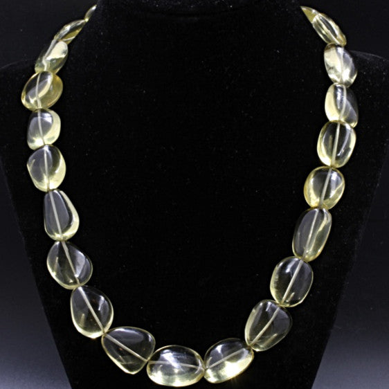 Lemon Quartz Necklace