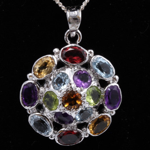 Multi-Gem Pendant
