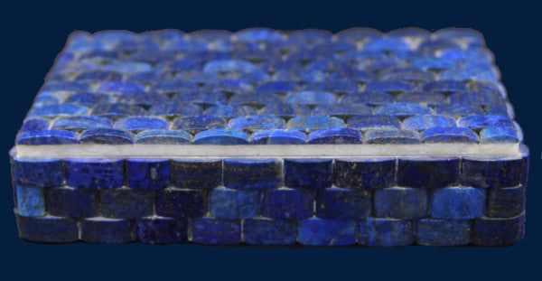 Cross Stitch Pattern Lapis Lazuli Box