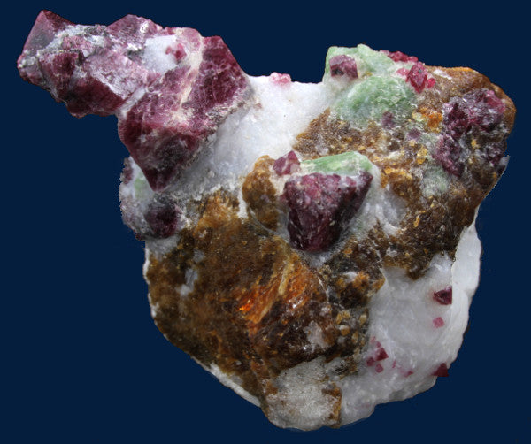Spinel, Pargasite, & Clinohumite Mineral Specimen