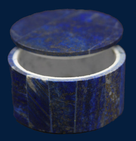 Small Lapis Lazuli Pill Box