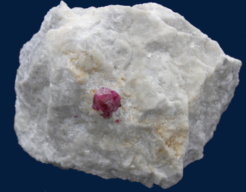 Ruby In Marble Mineral Specimen