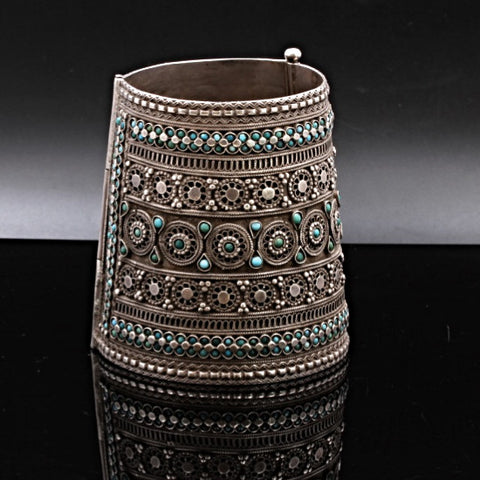 Silver & Turquoise Cuff