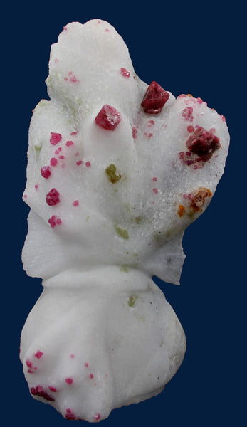 Spinel & Pargasite in Marble