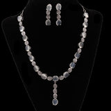 Moonstone "Cat's Eye" Necklace Set