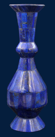 Tall Lapis Lazuli Vase